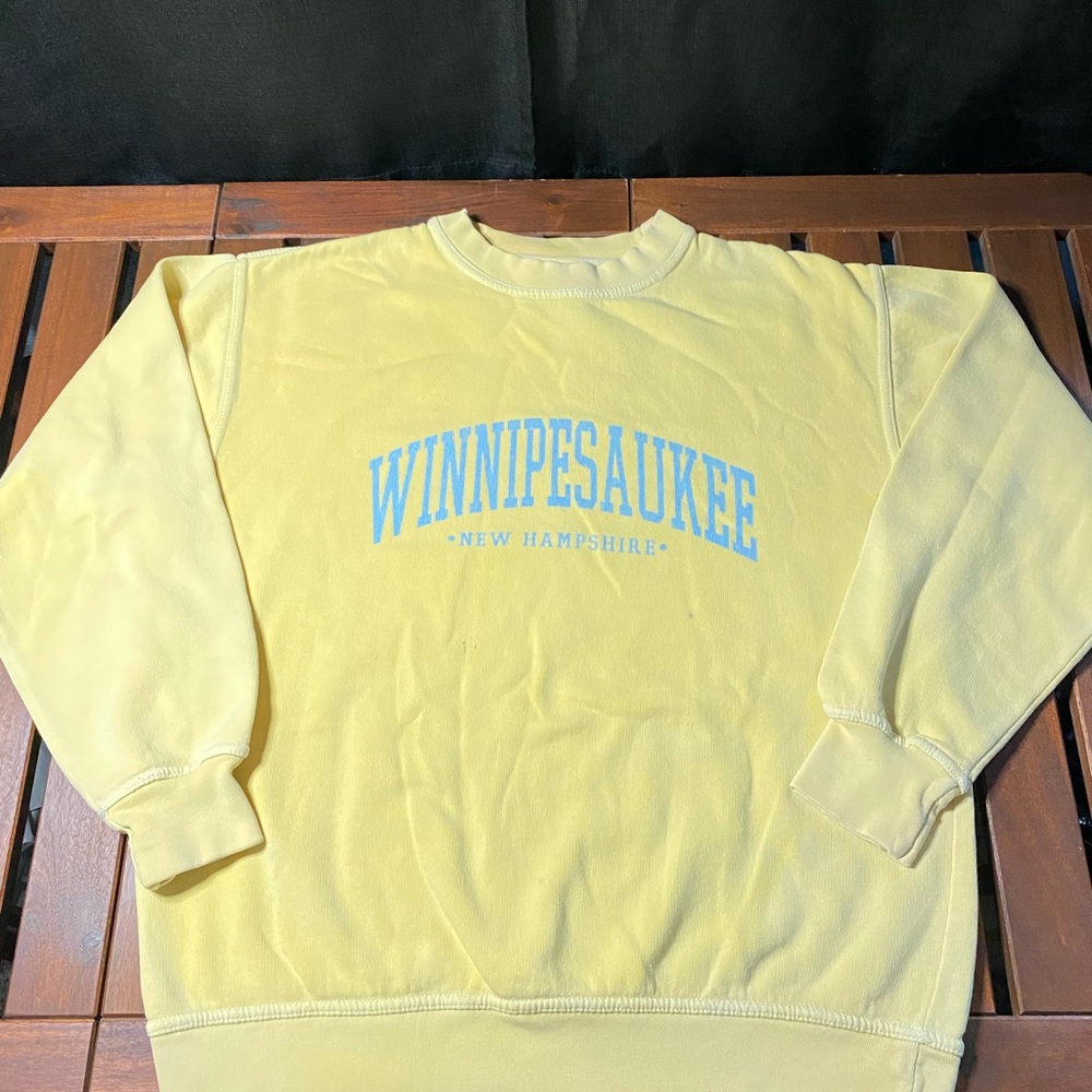 Genuine Yellow Crewneck Sweater size S